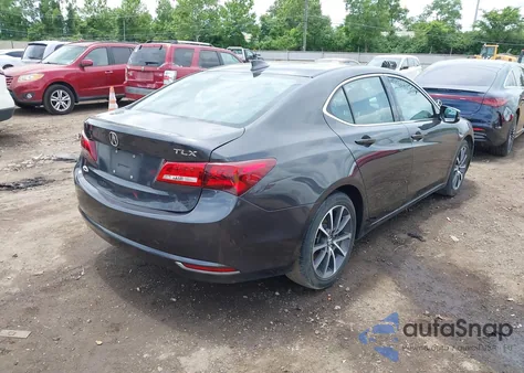 2016 Acura Tlx V6 Tech из США, поврежденный, VIN 19UUB3F50GA004216